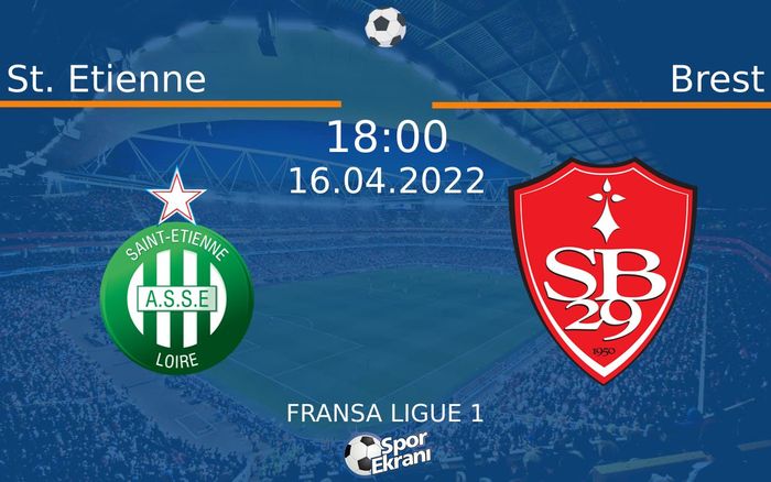 16 Nisan 2022 St. Etienne vs Brest maçı Hangi Kanalda Saat Kaçta Yayınlanacak? 16 Nisan 2022 St. Etienne vs Brest maçı Hangi Kanalda Saat Kaçta Yayınlanacak?