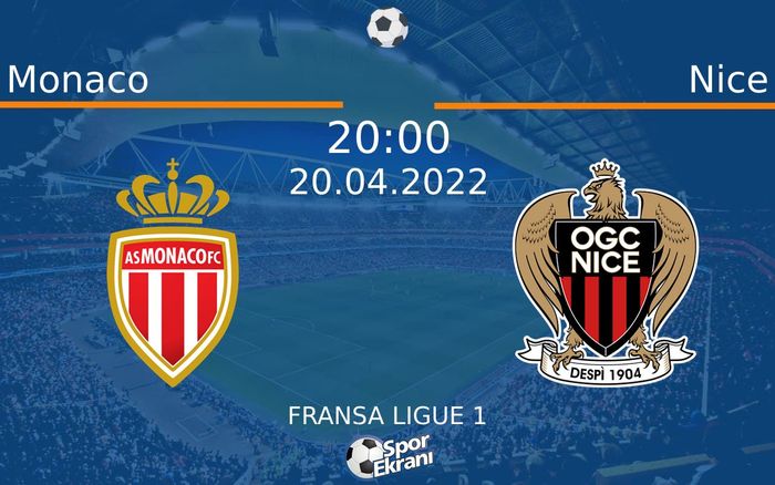 20 Nisan 2022 Monaco vs Nice maçı Hangi Kanalda Saat Kaçta Yayınlanacak? 20 Nisan 2022 Monaco vs Nice maçı Hangi Kanalda Saat Kaçta Yayınlanacak?