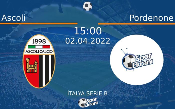 02 Nisan 2022 Ascoli vs Pordenone maçı Hangi Kanalda Saat Kaçta Yayınlanacak? 02 Nisan 2022 Ascoli vs Pordenone maçı Hangi Kanalda Saat Kaçta Yayınlanacak?
