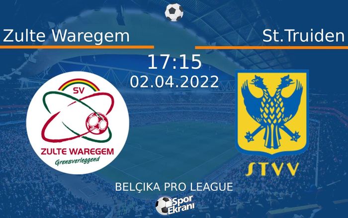 02 Nisan 2022 Zulte Waregem vs St.Truiden maçı Hangi Kanalda Saat Kaçta Yayınlanacak? 02 Nisan 2022 Zulte Waregem vs St.Truiden maçı Hangi Kanalda Saat Kaçta Yayınlanacak?