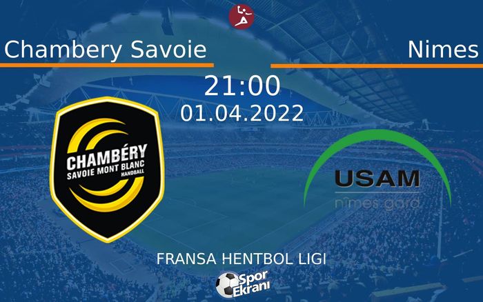 01 Nisan 2022 Chambery Savoie vs Nimes maçı Hangi Kanalda Saat Kaçta Yayınlanacak? 01 Nisan 2022 Chambery Savoie vs Nimes maçı Hangi Kanalda Saat Kaçta Yayınlanacak?