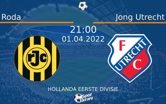 01 Nisan 2022 Roda vs Jong Utrecht maçı Hangi Kanalda Saat Kaçta Yayınlanacak? 01 Nisan 2022 Roda vs Jong Utrecht maçı Hangi Kanalda Saat Kaçta Yayınlanacak?