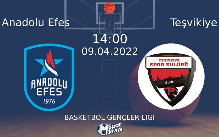 09 Nisan 2022 Anadolu Efes vs Teşvikiye maçı Hangi Kanalda Saat Kaçta Yayınlanacak? 09 Nisan 2022 Anadolu Efes vs Teşvikiye maçı Hangi Kanalda Saat Kaçta Yayınlanacak?