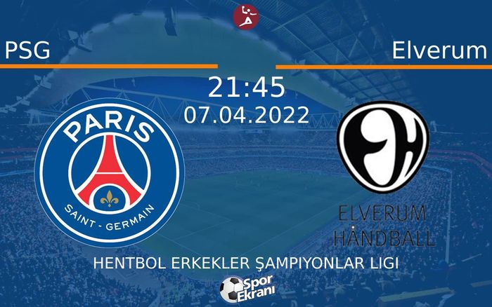 07 Nisan 2022 PSG vs Elverum maçı Hangi Kanalda Saat Kaçta Yayınlanacak? 07 Nisan 2022 PSG vs Elverum maçı Hangi Kanalda Saat Kaçta Yayınlanacak?