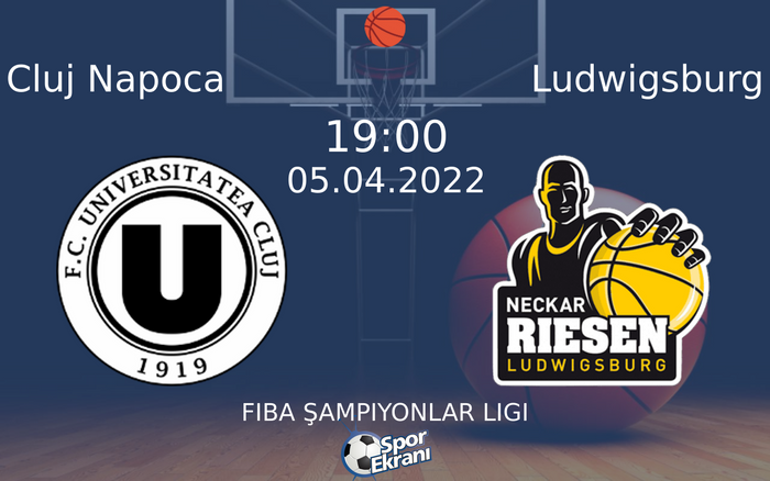 05 Nisan 2022 Cluj Napoca vs Ludwigsburg maçı Hangi Kanalda Saat Kaçta Yayınlanacak? 05 Nisan 2022 Cluj Napoca vs Ludwigsburg maçı Hangi Kanalda Saat Kaçta Yayınlanacak?