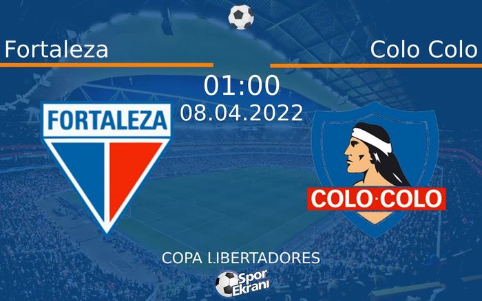 08 Nisan 2022 Fortaleza vs Colo Colo maçı Hangi Kanalda Saat Kaçta Yayınlanacak? 08 Nisan 2022 Fortaleza vs Colo Colo maçı Hangi Kanalda Saat Kaçta Yayınlanacak?