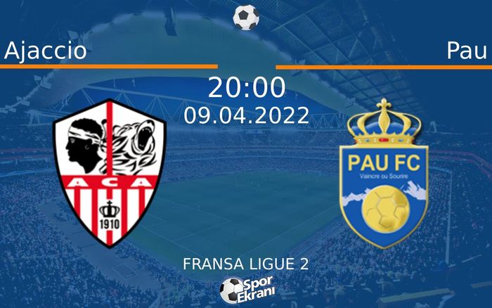 09 Nisan 2022 Ajaccio vs Pau maçı Hangi Kanalda Saat Kaçta Yayınlanacak? 09 Nisan 2022 Ajaccio vs Pau maçı Hangi Kanalda Saat Kaçta Yayınlanacak?