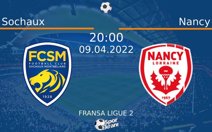 09 Nisan 2022 Sochaux vs Nancy maçı Hangi Kanalda Saat Kaçta Yayınlanacak? 09 Nisan 2022 Sochaux vs Nancy maçı Hangi Kanalda Saat Kaçta Yayınlanacak?