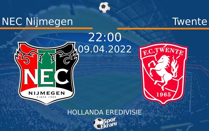 09 Nisan 2022 NEC Nijmegen vs Twente maçı Hangi Kanalda Saat Kaçta Yayınlanacak? 09 Nisan 2022 NEC Nijmegen vs Twente maçı Hangi Kanalda Saat Kaçta Yayınlanacak?