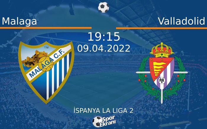 09 Nisan 2022 Malaga vs Valladolid maçı Hangi Kanalda Saat Kaçta Yayınlanacak? 09 Nisan 2022 Malaga vs Valladolid maçı Hangi Kanalda Saat Kaçta Yayınlanacak?