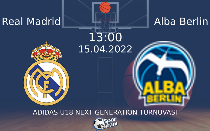 15 Nisan 2022 Real Madrid vs Alba Berlin maçı Hangi Kanalda Saat Kaçta Yayınlanacak? 15 Nisan 2022 Real Madrid vs Alba Berlin maçı Hangi Kanalda Saat Kaçta Yayınlanacak?
