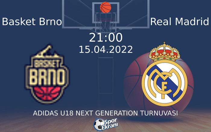 15 Nisan 2022 Basket Brno vs Real Madrid maçı Hangi Kanalda Saat Kaçta Yayınlanacak? 15 Nisan 2022 Basket Brno vs Real Madrid maçı Hangi Kanalda Saat Kaçta Yayınlanacak?