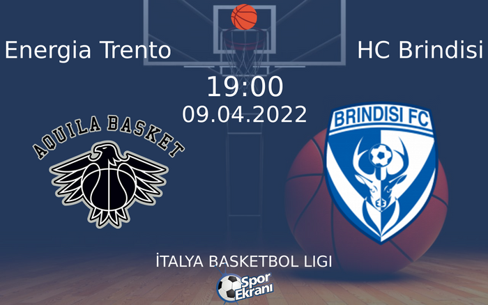 09 Nisan 2022 Energia Trento vs HC Brindisi maçı Hangi Kanalda Saat Kaçta Yayınlanacak? 09 Nisan 2022 Energia Trento vs HC Brindisi maçı Hangi Kanalda Saat Kaçta Yayınlanacak?