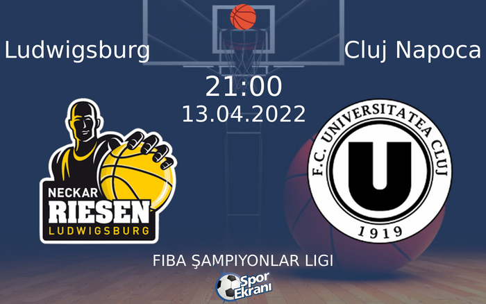 13 Nisan 2022 Ludwigsburg vs Cluj Napoca maçı Hangi Kanalda Saat Kaçta Yayınlanacak? 13 Nisan 2022 Ludwigsburg vs Cluj Napoca maçı Hangi Kanalda Saat Kaçta Yayınlanacak?