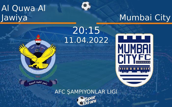 11 Nisan 2022 Al Quwa Al Jawiya vs Mumbai City maçı Hangi Kanalda Saat Kaçta Yayınlanacak? 11 Nisan 2022 Al Quwa Al Jawiya vs Mumbai City maçı Hangi Kanalda Saat Kaçta Yayınlanacak?