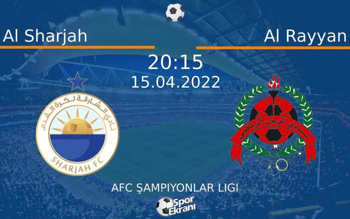 15 Nisan 2022 Al Sharjah vs Al Rayyan maçı Hangi Kanalda Saat Kaçta Yayınlanacak? 15 Nisan 2022 Al Sharjah vs Al Rayyan maçı Hangi Kanalda Saat Kaçta Yayınlanacak?