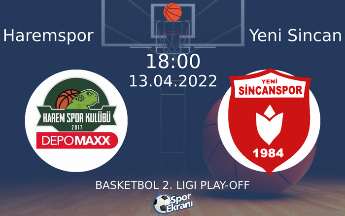 13 Nisan 2022 Haremspor vs Yeni Sincan maçı Hangi Kanalda Saat Kaçta Yayınlanacak? 13 Nisan 2022 Haremspor vs Yeni Sincan maçı Hangi Kanalda Saat Kaçta Yayınlanacak?