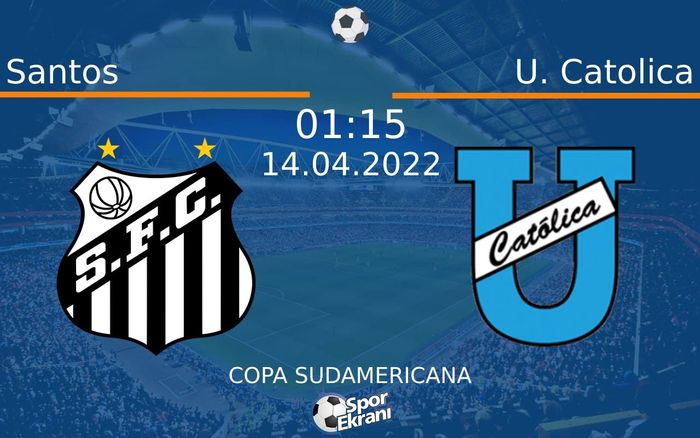 14 Nisan 2022 Santos vs U. Catolica maçı Hangi Kanalda Saat Kaçta Yayınlanacak? 14 Nisan 2022 Santos vs U. Catolica maçı Hangi Kanalda Saat Kaçta Yayınlanacak?