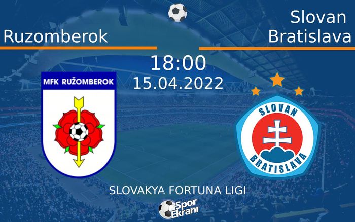 15 Nisan 2022 Ruzomberok vs Slovan Bratislava maçı Hangi Kanalda Saat Kaçta Yayınlanacak? 15 Nisan 2022 Ruzomberok vs Slovan Bratislava maçı Hangi Kanalda Saat Kaçta Yayınlanacak?