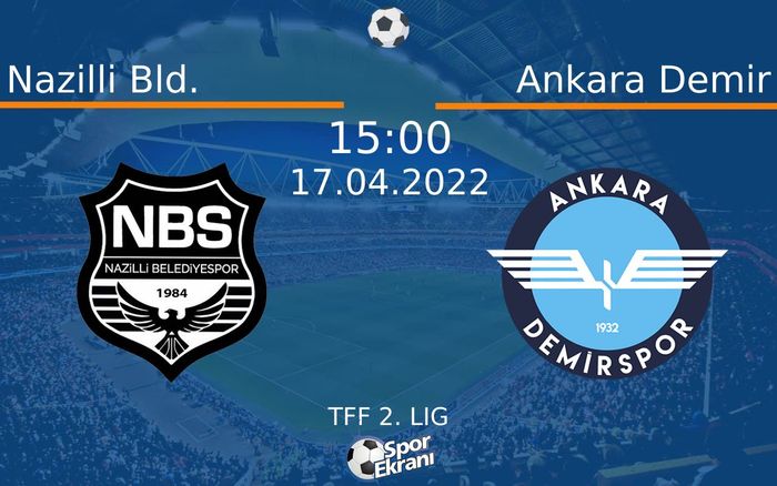 17 Nisan 2022 Nazilli Bld. vs Ankara Demir maçı Hangi Kanalda Saat Kaçta Yayınlanacak? 17 Nisan 2022 Nazilli Bld. vs Ankara Demir maçı Hangi Kanalda Saat Kaçta Yayınlanacak?