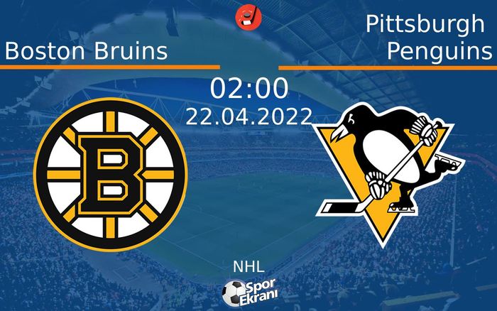 22 Nisan 2022 Boston Bruins vs Pittsburgh Penguins maçı Hangi Kanalda Saat Kaçta Yayınlanacak? 22 Nisan 2022 Boston Bruins vs Pittsburgh Penguins maçı Hangi Kanalda Saat Kaçta Yayınlanacak?