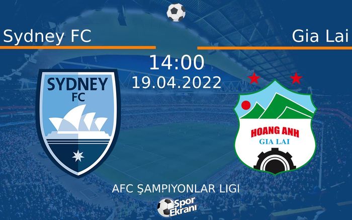 19 Nisan 2022 Sydney FC vs Gia Lai maçı Hangi Kanalda Saat Kaçta Yayınlanacak? 19 Nisan 2022 Sydney FC vs Gia Lai maçı Hangi Kanalda Saat Kaçta Yayınlanacak?