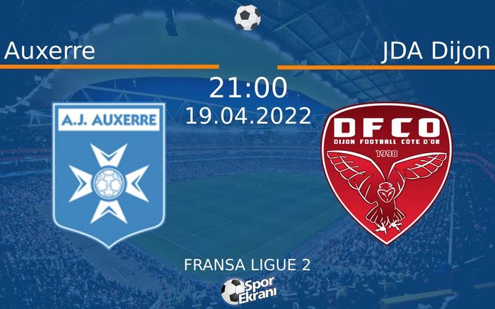 19 Nisan 2022 Auxerre vs JDA Dijon maçı Hangi Kanalda Saat Kaçta Yayınlanacak? 19 Nisan 2022 Auxerre vs JDA Dijon maçı Hangi Kanalda Saat Kaçta Yayınlanacak?