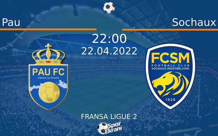 22 Nisan 2022 Pau vs Sochaux maçı Hangi Kanalda Saat Kaçta Yayınlanacak? 22 Nisan 2022 Pau vs Sochaux maçı Hangi Kanalda Saat Kaçta Yayınlanacak?
