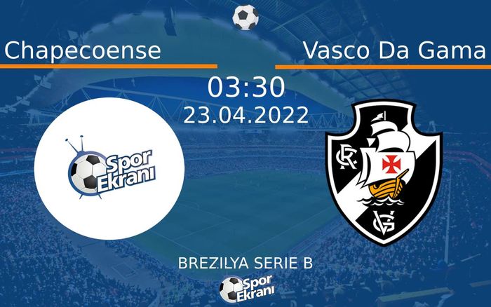 23 Nisan 2022 Chapecoense vs Vasco Da Gama maçı Hangi Kanalda Saat Kaçta Yayınlanacak? 23 Nisan 2022 Chapecoense vs Vasco Da Gama maçı Hangi Kanalda Saat Kaçta Yayınlanacak?