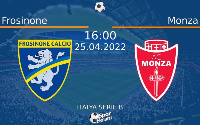 25 Nisan 2022 Frosinone vs Monza maçı Hangi Kanalda Saat Kaçta Yayınlanacak? 25 Nisan 2022 Frosinone vs Monza maçı Hangi Kanalda Saat Kaçta Yayınlanacak?