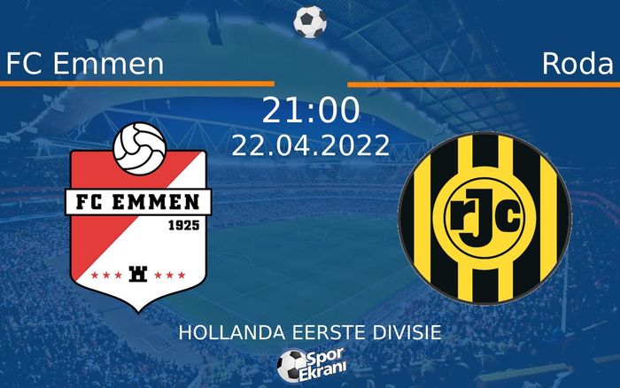 22 Nisan 2022 FC Emmen vs Roda maçı Hangi Kanalda Saat Kaçta Yayınlanacak? 22 Nisan 2022 FC Emmen vs Roda maçı Hangi Kanalda Saat Kaçta Yayınlanacak?
