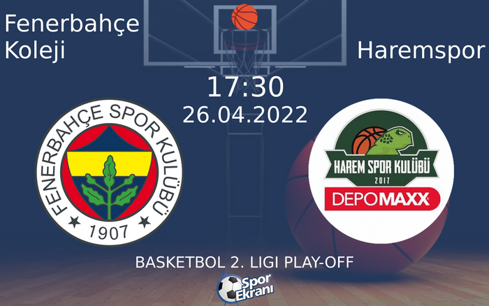 26 Nisan 2022 Fenerbahçe Koleji vs Haremspor maçı Hangi Kanalda Saat Kaçta Yayınlanacak? 26 Nisan 2022 Fenerbahçe Koleji vs Haremspor maçı Hangi Kanalda Saat Kaçta Yayınlanacak?