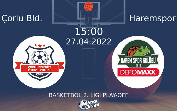 27 Nisan 2022 Çorlu Bld. vs Haremspor maçı Hangi Kanalda Saat Kaçta Yayınlanacak? 27 Nisan 2022 Çorlu Bld. vs Haremspor maçı Hangi Kanalda Saat Kaçta Yayınlanacak?