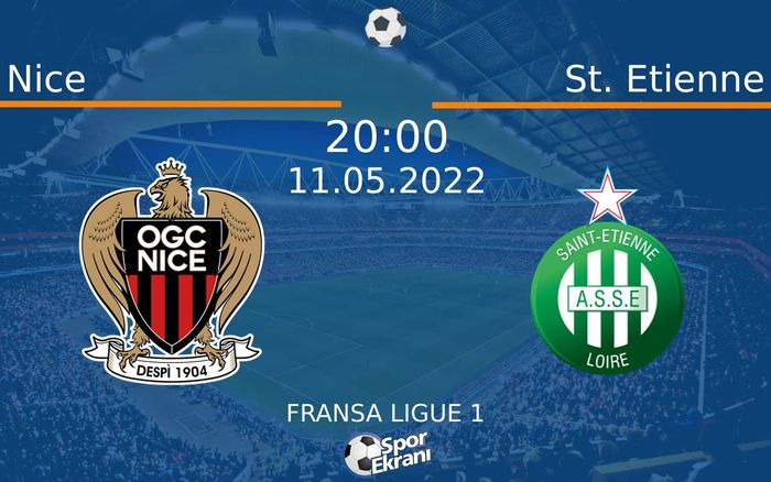 11 Mayıs 2022 Nice vs St. Etienne maçı Hangi Kanalda Saat Kaçta Yayınlanacak? 11 Mayıs 2022 Nice vs St. Etienne maçı Hangi Kanalda Saat Kaçta Yayınlanacak?
