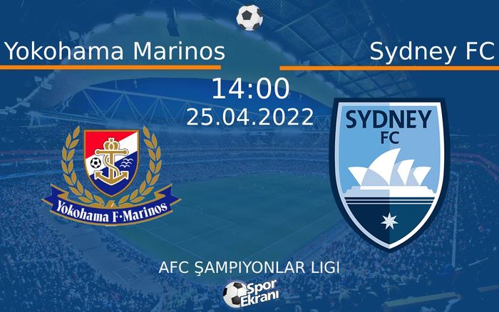 25 Nisan 2022 Yokohama Marinos vs Sydney FC maçı Hangi Kanalda Saat Kaçta Yayınlanacak? 25 Nisan 2022 Yokohama Marinos vs Sydney FC maçı Hangi Kanalda Saat Kaçta Yayınlanacak?