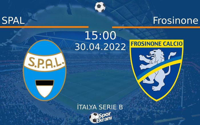 30 Nisan 2022 SPAL vs Frosinone maçı Hangi Kanalda Saat Kaçta Yayınlanacak? 30 Nisan 2022 SPAL vs Frosinone maçı Hangi Kanalda Saat Kaçta Yayınlanacak?