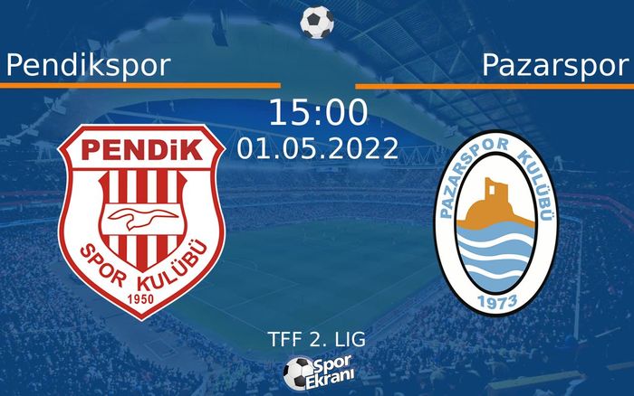 01 Mayıs 2022 Pendikspor vs Pazarspor maçı Hangi Kanalda Saat Kaçta Yayınlanacak? 01 Mayıs 2022 Pendikspor vs Pazarspor maçı Hangi Kanalda Saat Kaçta Yayınlanacak?