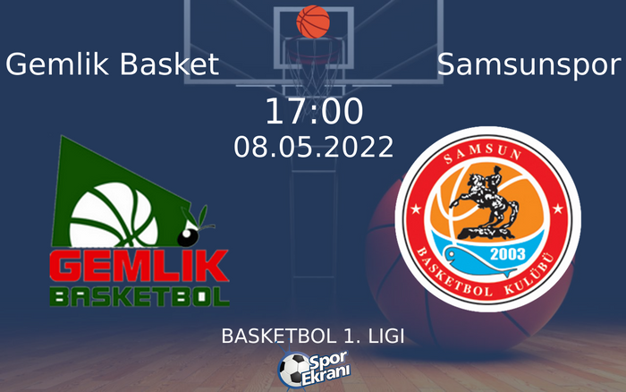 08 Mayıs 2022 Gemlik Basket vs Samsunspor maçı Hangi Kanalda Saat Kaçta Yayınlanacak? 08 Mayıs 2022 Gemlik Basket vs Samsunspor maçı Hangi Kanalda Saat Kaçta Yayınlanacak?