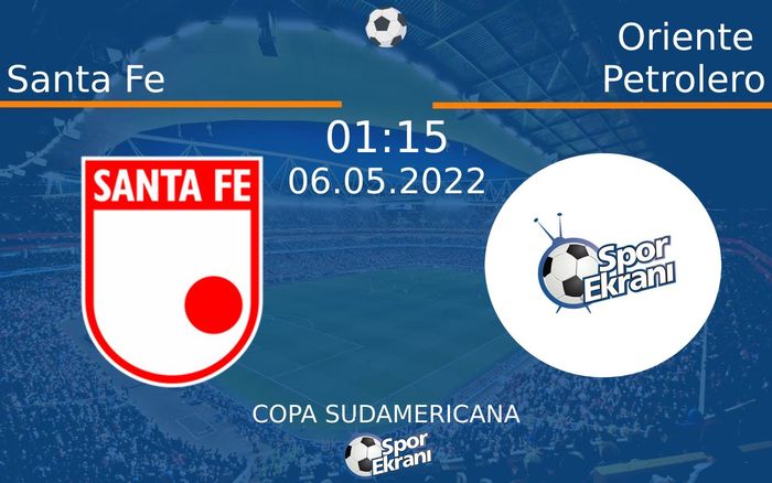 06 Mayıs 2022 Santa Fe vs Oriente Petrolero maçı Hangi Kanalda Saat Kaçta Yayınlanacak? 06 Mayıs 2022 Santa Fe vs Oriente Petrolero maçı Hangi Kanalda Saat Kaçta Yayınlanacak?