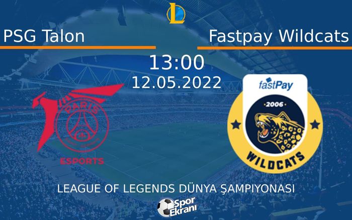 12 Mayıs 2022 PSG Talon vs Fastpay Wildcats maçı Hangi Kanalda Saat Kaçta Yayınlanacak? 12 Mayıs 2022 PSG Talon vs Fastpay Wildcats maçı Hangi Kanalda Saat Kaçta Yayınlanacak?