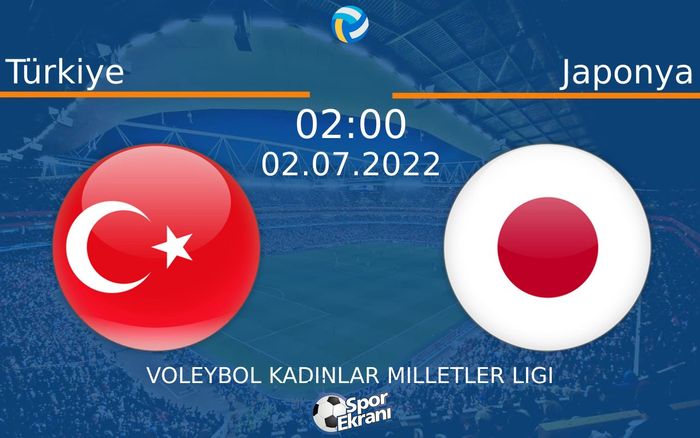 02 Temmuz 2022 Türkiye vs Japonya maçı Hangi Kanalda Saat Kaçta Yayınlanacak? 02 Temmuz 2022 Türkiye vs Japonya maçı Hangi Kanalda Saat Kaçta Yayınlanacak?