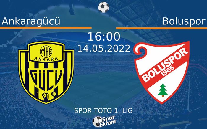14 Mayıs 2022 Ankaragücü vs Boluspor maçı Hangi Kanalda Saat Kaçta Yayınlanacak? 14 Mayıs 2022 Ankaragücü vs Boluspor maçı Hangi Kanalda Saat Kaçta Yayınlanacak?