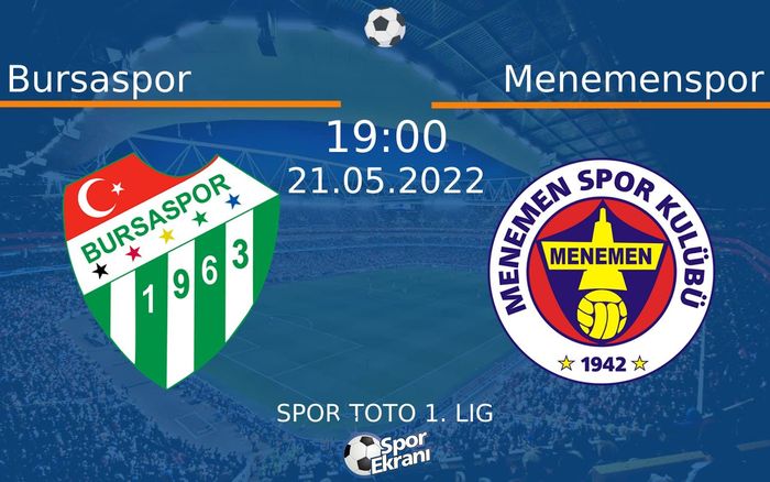 21 Mayıs 2022 Bursaspor vs Menemenspor maçı Hangi Kanalda Saat Kaçta Yayınlanacak? 21 Mayıs 2022 Bursaspor vs Menemenspor maçı Hangi Kanalda Saat Kaçta Yayınlanacak?