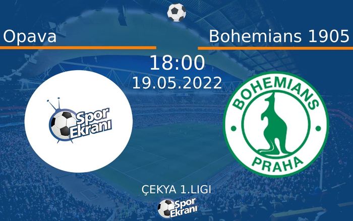19 Mayıs 2022 Opava vs Bohemians 1905 maçı Hangi Kanalda Saat Kaçta Yayınlanacak? 19 Mayıs 2022 Opava vs Bohemians 1905 maçı Hangi Kanalda Saat Kaçta Yayınlanacak?