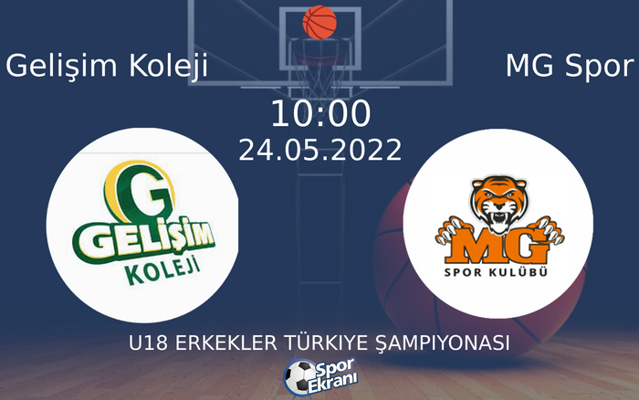 24 Mayıs 2022 Gelişim Koleji vs MG Spor maçı Hangi Kanalda Saat Kaçta Yayınlanacak? 24 Mayıs 2022 Gelişim Koleji vs MG Spor maçı Hangi Kanalda Saat Kaçta Yayınlanacak?