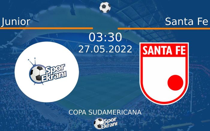 27 Mayıs 2022 Junior vs Santa Fe maçı Hangi Kanalda Saat Kaçta Yayınlanacak? 27 Mayıs 2022 Junior vs Santa Fe maçı Hangi Kanalda Saat Kaçta Yayınlanacak?