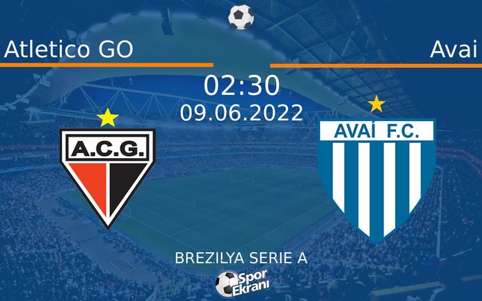 09 Haziran 2022 Atletico GO vs Avai maçı Hangi Kanalda Saat Kaçta Yayınlanacak? 09 Haziran 2022 Atletico GO vs Avai maçı Hangi Kanalda Saat Kaçta Yayınlanacak?