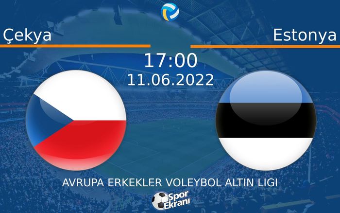 11 Haziran 2022 Çekya vs Estonya maçı Hangi Kanalda Saat Kaçta Yayınlanacak? 11 Haziran 2022 Çekya vs Estonya maçı Hangi Kanalda Saat Kaçta Yayınlanacak?