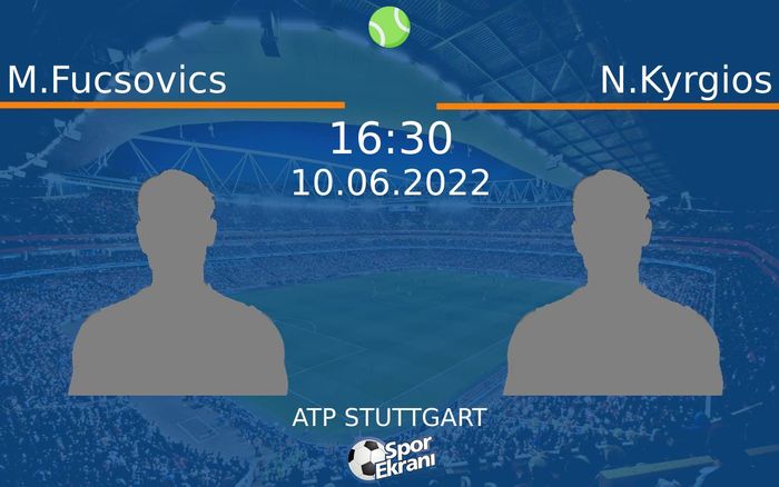 10 Haziran 2022 M.Fucsovics vs N.Kyrgios maçı Hangi Kanalda Saat Kaçta Yayınlanacak? 10 Haziran 2022 M.Fucsovics vs N.Kyrgios maçı Hangi Kanalda Saat Kaçta Yayınlanacak?
