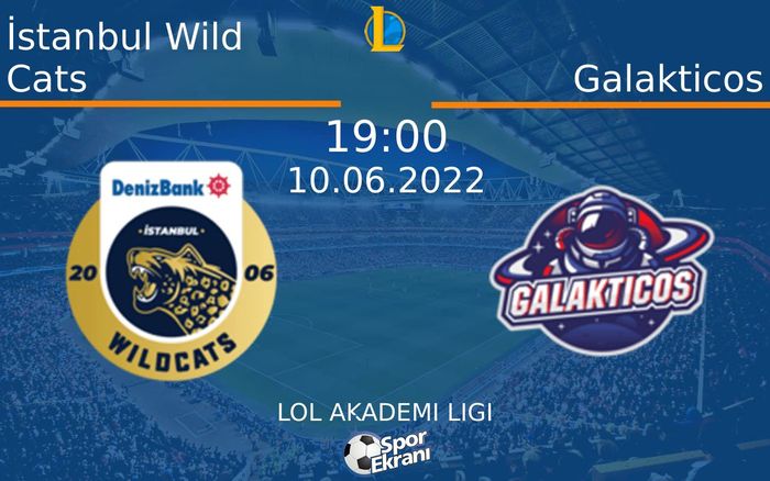 10 Haziran 2022 İstanbul Wild Cats vs Galakticos maçı Hangi Kanalda Saat Kaçta Yayınlanacak? 10 Haziran 2022 İstanbul Wild Cats vs Galakticos maçı Hangi Kanalda Saat Kaçta Yayınlanacak?